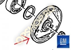 Piese Opel AMBREIAJ DISC FRICTIUNE COMPRESOR 1854203 1854205 OPEL OMEGA A SENATOR B