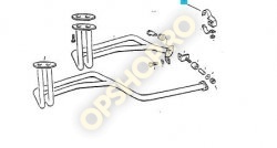 Piese Opel BRIDA METAL FIXARE SAXOFON KADETT E ASCONA C