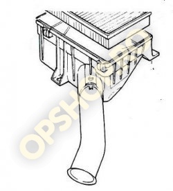 Piese Opel CARCASA INFERIOARA FILTRU AER OPEL ASCONA C 18NE 20NE 20SEH C20NE