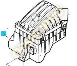 Piese Opel CARCASA INFERIOARA FILTRU AER OPEL CORSA B 1.5 DIESEL 1.7 DIESEL