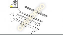 Piese Opel CHEDER ORNAMENT IMBRACAMINTE PRAG INTERIOR NEGRU 222004 OPEL OMEGA A SENATOR B