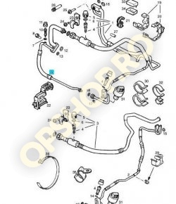 Piese Opel CONDUCTA DUBLA COMPRESOR AER CONDITIONAT CORSA B X10XE