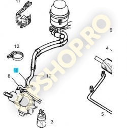 Piese Opel CONDUCTA TUR SCURTA CASETA SERVODIRECTIE CORSA B