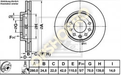 Piese Opel DISCURI FRANA FATA OPEL ASTRA H 1.3 Cdti 1.7 Cdti 1.4 1.6 1.8 Z12XEP Z14XEL Z14XEP Z16XEP Z16XER A16XER Z18XER A18XER Z13DTH Z17DTL Z17DTH Z17DTJ A17DTJ 5 PREZOANE ATE