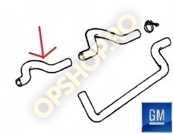 Piese Opel FURTUN RETUR CALORIFER 1818322 OPEL ASCONA C KADETT E 1.3 BENZINA 13N 13S13NB 