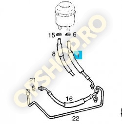Piese Opel FURTUN SERVODIRECTIE CASETA-VAS LICHID OPEL FRONTERA A  2USI C20NE 4USI C24NE