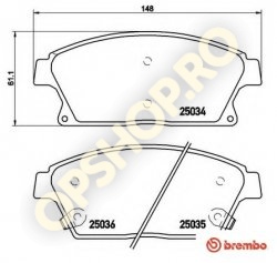 Piese Opel PLACUTE FRANA FATA OPEL ASTRA J ZAFIRA C JANTE 16 17