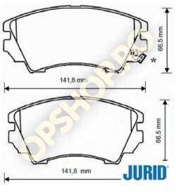 Piese Opel PLACUTE FRANA FATA OPEL INSIGNIA JANTE J61 17ZOLLI 321MM