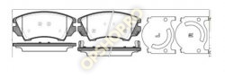 Piese Opel PLACUTE FRANA FATA OPEL INSIGNIA JANTE J61 17ZOLLI 321MM