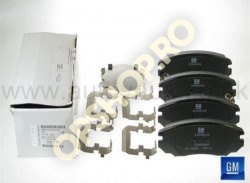 Piese Opel PLACUTE FRANA FATA OPEL OPEL INSIGNIA JANTE 16ZOLLI J60 CALITATEA 2 GM
