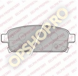 Piese Opel PLACUTE FRANA SPATE OPEL ASTRA J JANTE 16 17 ZOLLI ORIGINALE GM