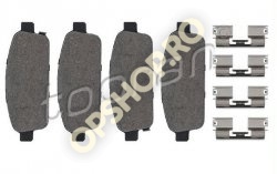 Piese Opel PLACUTE FRANA SPATE OPEL  ASTRA J ZAFIRA C ,JANTE 16 17