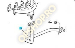 Piese Opel SAXOFON KADETT E PT ADAPTARE CATALIZATOR 