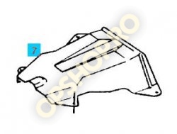 Piese Opel SCUT TERMIC CATALIZATOR OPEL SENATOR B C30NE 90231256 GM