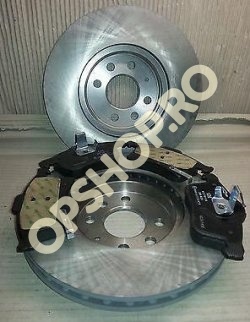 Piese Opel SET DISCURI FRANA SI PLACUTE FATA 280MM CORSA C MERIVA A 1.8 1.7TD