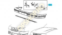 Piese Opel SET MONTARE BARA FATA 1614076 OPEL ASCONA C 