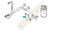 Piese Opel SUPORT METALIC FIXARE SAXOFON SENATOR B C26NE C30NE CUTIE AUTOMATA