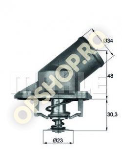 Piese Opel TERMOSTAT OPEL ASTRA G ASTRA H CORSA C MERIVA A CORSA D TIGRA B Z10XEP Z12XEP Z14XEP 92 GRADE CU GARNITURA