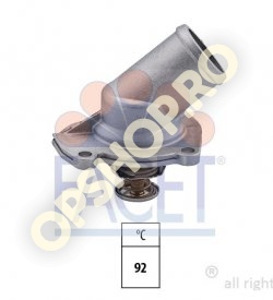 Piese Opel TERMOSTAT OPEL ASTRA G ASTRA H CORSA C MERIVA A CORSA D TIGRA B Z10XEP Z12XEP Z14XEP 92 GRADE CU GARNITURA