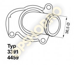 Piese Opel TERMOSTAT OPEL ASTRA G ASTRA H CORSA C MERIVA A CORSA D TIGRA B Z10XEP Z12XEP Z14XEP 92 GRADE CU GARNITURA