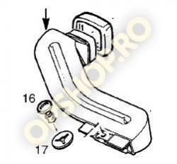 Piese Opel TUBULATURA AER FATA SPRE REZONATOR AER TIGRA X14XE X16XE