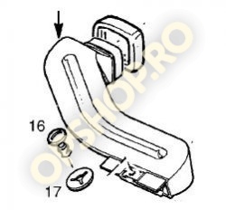 Piese Opel TUBULATURA AER FATA SPRE REZONATOR AER TIGRA X14XE X16XE