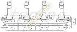 Piese Opel BOBINA INDUCTIE ASTRA G CORSA C MERIVA A VECTRA B VECTRA C ZAFIRA B Z16XE