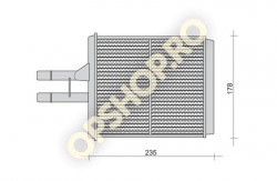 Piese Opel CALORIFER ORIGINAL GM 1843107 OPEL VECTRA B