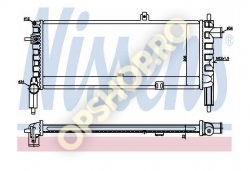 Piese Opel RADIATOR OPEL CORSA A 1.2/1.3/1.4BENZINA