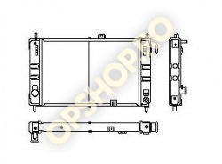 Piese Opel RADIATOR RACIRE OPEL ASCONA C 1.3