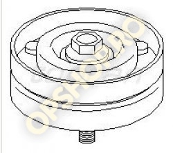 Piese Opel ROLA GHIDARE CUREA ACCESORII Z17DTH 