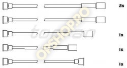 Piese Opel SET FISE BUJII ASCONA C KADETT E 16N 16S 16SH