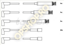 Piese Opel SET FISE BUJII ASCONA C KADETT E VECTRA A ASTRA F 13N 16SV C16NZ