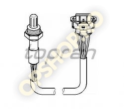 Piese Opel SONDA LAMBDA TOBA MIJLOC OPEL ASTRA G CORSA C MERIVA A Z16SE Z14XE Z16XE X14XE X16XEL